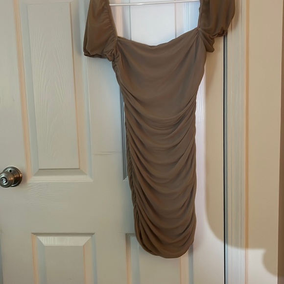 Princess polly brown mini dress - Picture 1 of 3